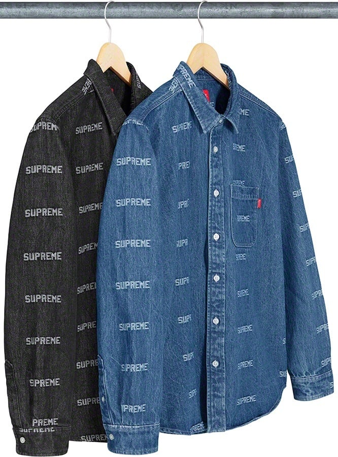 Logo Denim Shirt